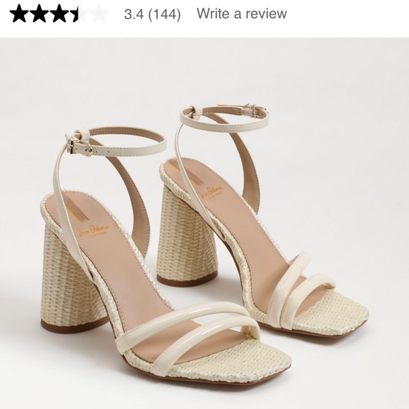 Sam Edelman Kia sandals in porcelain color pre owned excellent condition. 9.5 - Picture 3 of 9